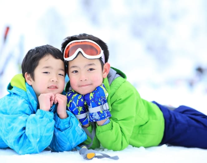 子どものスキー